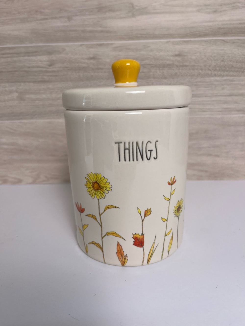 Rae Dunn Things Canister Jar Container With Lid New Flowers
Artisan Collection